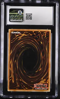 Yu-Gi-Oh! Dark Magician (Arkana) RA04-EN106 (Plat. Secret Rare) CGC 10 Mint - Image 2