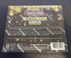 2020 YU-GI-OH MAXIMUM GOLD 1st EDITION BOOSTER BOX SEALED (4 PACKS) 83717851066 - Image 2