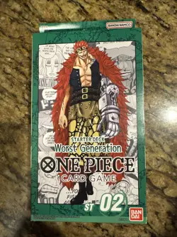 One Piece Card Game Starter Deck ST-02 WORST GENERATION English SEALED 811039038397 - Image 1