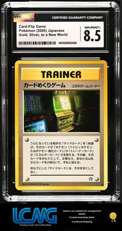 Pokemon TCG Card 2000 Gold, Silver, to a New World Card-Flip Game CGC 8.5 - Image 1