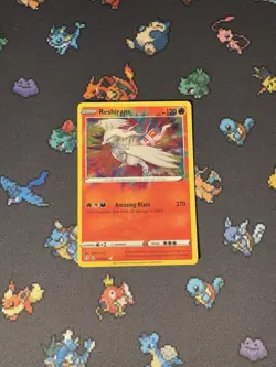 Pokemon Cards Reshiram 017/72 Amazing Rare Shining Fates - (NM) #1 - Image 1