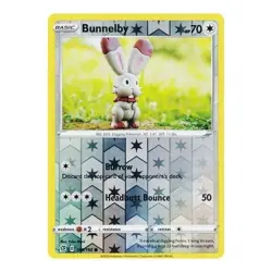 Bunnelby 146/192 Reverse Holo Rebel Clash Pokemon Card NM - Image 1