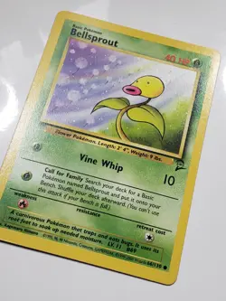 Bellsprout 66/130 - LP - Base 2 Set Pokemon Card - $2 Combined Shipping - Image 2