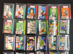 1992 Dragon Ball Bandai Carddass part 11 Made in Japan Vintage Card Lot Goku psa - Image 2