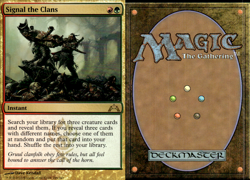 Magic the Gathering -MTG- Signal the Clans - Image 1