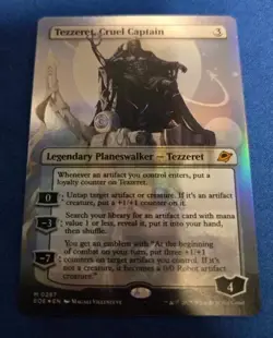 Tezzeret, Cruel Captain (Borderless) Edge of Eternities Foil MTG - Image 2