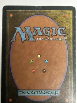 Magic MTG Revised Lightning Bolt Signed Altered by Christopher Rush HP - Image 2