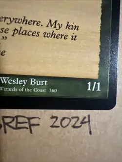 MTG Elvish Mystic TSR 360 S NM Regular Retro Frame - Image 3