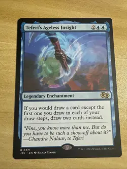 MTG Teferi's Ageless Insight [Foundations Jumpstart] Near Mint - Image 1