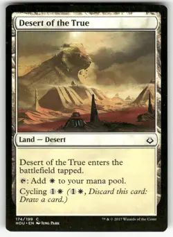 DESERT OF THE TRUE #174 MTG HOUR OF DEVASTATION - Image 1