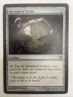 MTG Magic the Gathering Springleaf Drum (162/176) Born of the Gods NM - Image 1