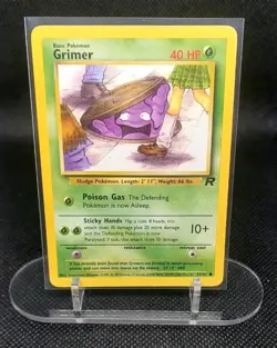 Pokemon TCG Team Rocket Grimer 57/82 Regular Common - Image 1