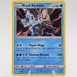 Black Kyurem - 61/236 - Rare Holo Cosmic Eclipse Pokemon - NM - Image 1