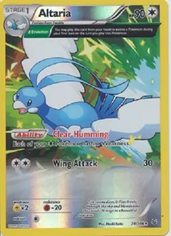 Altaria 74/108 Roaring Skies Reverse Holo Rare Near Mint Pokemon DNA GAMES - Image 1