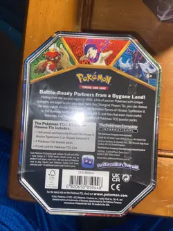 Pokemon TCG Divergent Powers Tin - Hisuian typhlosion - Booster Packs - SEALED - Image 2