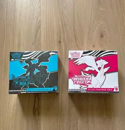 Pokemon TCG Black Bolt & White Flare Elite Trainer Box ETB - Set Of 2 ✅ INHAND ✅ - Image 1