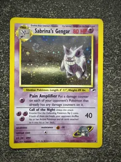 SABRINA’S GENGAR HOLO - POKEMON 14/132 GYM HEROES NM/M ENGLISH ! - Image 1