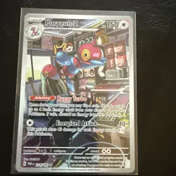 Porygon-Z 214/182 Illustration Rare Pokemon Paradox Rift NM Condition - Image 1