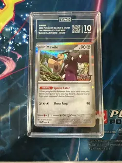 TAG 10 MAWILE #SVP 039 - Pokemon TCG - OBSIDIAN FLAMES - PRERELEASE STAFF PROMO - Image 1
