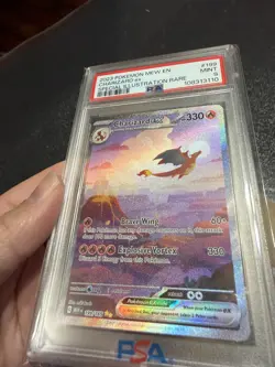 Pokemon 2023 Mew En-151 Special Illustration Rare #199 Charizard EX PSA 9 Mint - Image 2