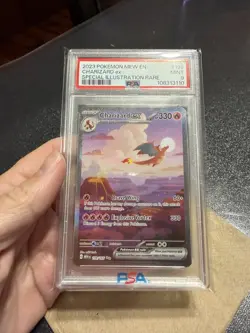 Pokemon 2023 Mew En-151 Special Illustration Rare #199 Charizard EX PSA 9 Mint - Image 4