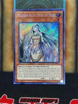Yugioh Maiden With Eyes Of Blue LCKC-EN012 Secret Rare NM - Image 1