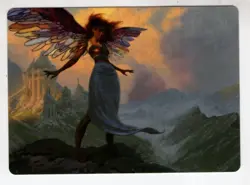 MTG Modern Horizons 3 Art Series Card #19 Glasswing Grace - Image 1