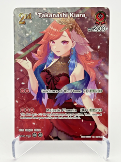 Hololive Official Card Game Blooming Radiance Takanashi Kiara hBP01-067 NM - Image 1