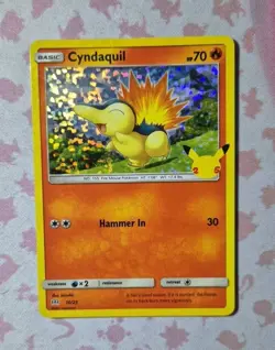 Cyndaquil 10/25 Holo McDonalds 25th Anniversary 2021 - Pokemon Card TCG Lp - Image 2
