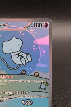 Mew 232/091 Pokemon Card Scarlet Violet Paldean Fates Special Illustration Rare - Image 2