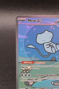 Mew 232/091 Pokemon Card Scarlet Violet Paldean Fates Special Illustration Rare - Image 3