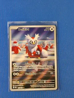 Pokemon Delibird 152/132 Mega Evolution Illustration Rare Card NM - Image 1