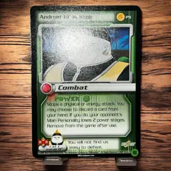 DBZ CCG DRAGON BALL Z Tcg Android 19 Is Stoic P5 Promo Android SAGA 2 Star Card - Image 1