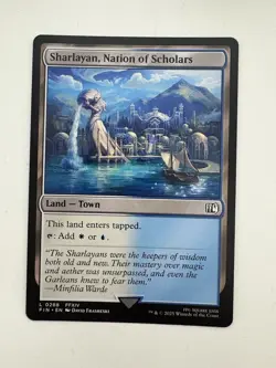 Sharlayan Nation of Scholars MTG Magic the Gathering Card NM Near Mint FIN - Image 1