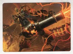 MTG Modern Horizons 3 Art Series Card #31 Blaster Hulk - Image 1