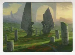 MTG Modern Horizons 3 Art Series Card #15 Monumental Henge - Image 1