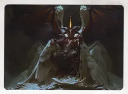 MTG Modern Horizons 3 Art Series Card #4 Shilgengar Sire Of Famine - Image 1