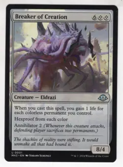 MTG Modern Horizons 3 Uncommon Card #1 Breaker of Creation - Image 1