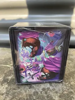 MTG Magic the Gathers Alcove Flip Deck Box Wilds of Eldraine Gingerbread WOTC - Image 2