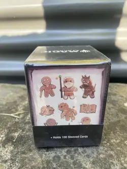 MTG Magic the Gathers Alcove Flip Deck Box Wilds of Eldraine Gingerbread WOTC - Image 3