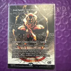 Iron Spider, Civil Warrior Foil Mtg Spider-Man Borderless 0039 - Image 1
