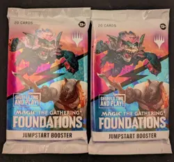 Mtg: 2x Foundations Jumpstart Boosters - Image 1