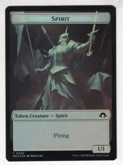 MTG Modern Horizons 3 Double Sided Foil Token #11/33 Kraken / Servo - Image 1