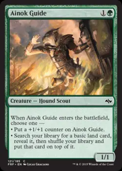 Ainok Guide - Medium Play MTG Fate Reforged - Image 1
