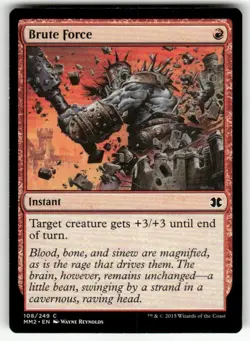 BRUTE FORCE #108 MTG MODERN MASTERS 2015 - Image 1