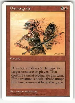 DISINTEGRATE # MTG FIFTH EDITION - Image 1