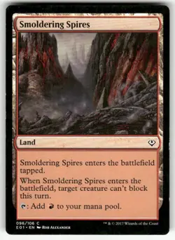 SMOLDERING SPIRES #96 MTG ARCHENEMY: NICOL BOLAS - Image 1