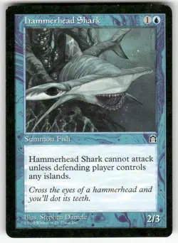 HAMMERHEAD SHARK # MTG STRONGHOLD - Image 1