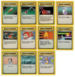Pokemon TCG Set Base Lotto 11 Cards Addestramento - Image 1