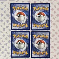 x4 Premium Power Pro 124/132 4x Mega Evolution Pokemon TCG Playset NM - Image 2
